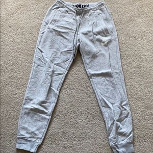 Heathered Gray Nike joggers